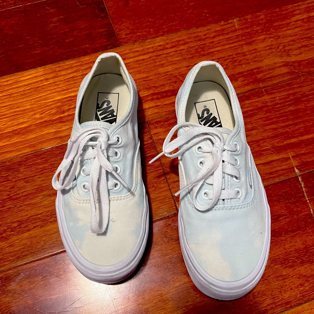 Women’s Sky Print Vans- size 6.5
